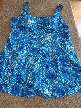 Swimsuits For Blue swim dress size 22